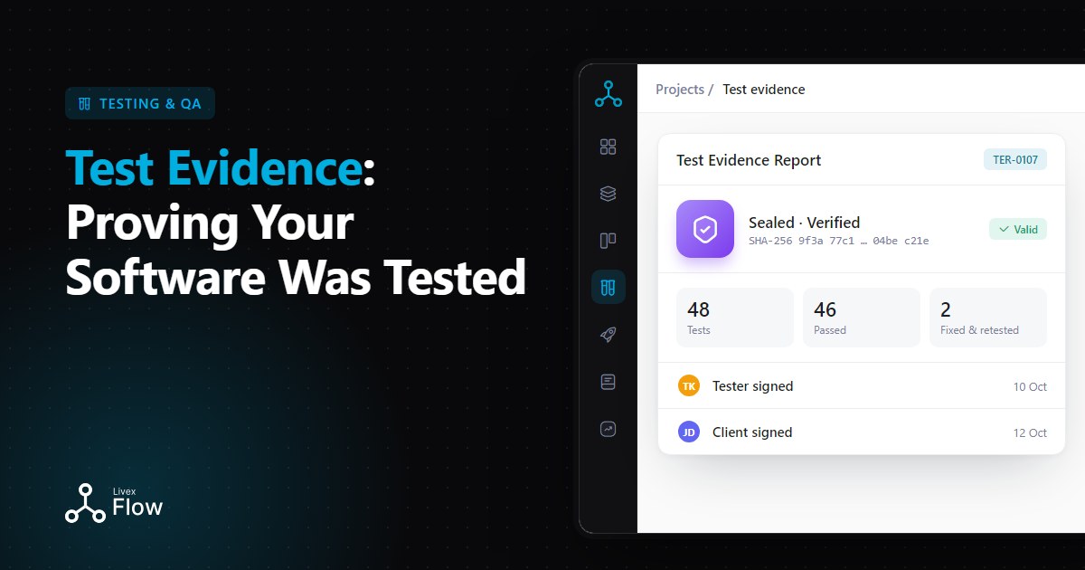 Tester capturing test evidence with screenshots and results on a laptop